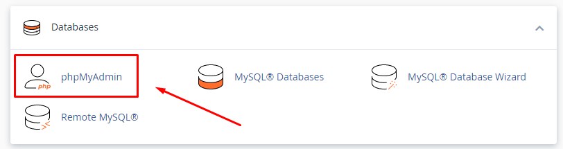Export MySQL Database From phpMyAdmin
